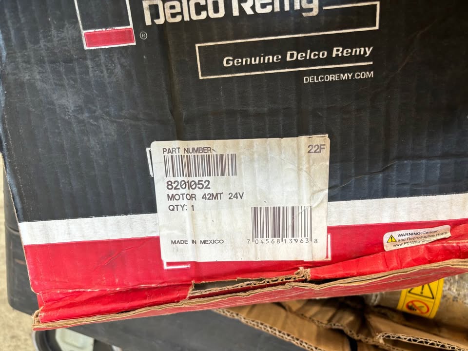 New 24v starter motor 42MT - 8201052