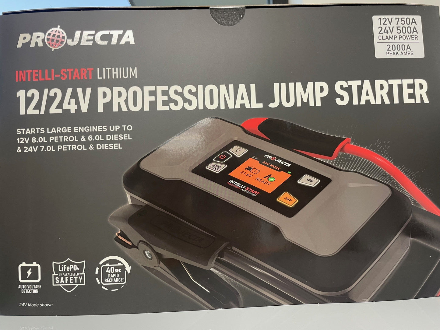 IS2000 PROJECTA JUMP STARTER